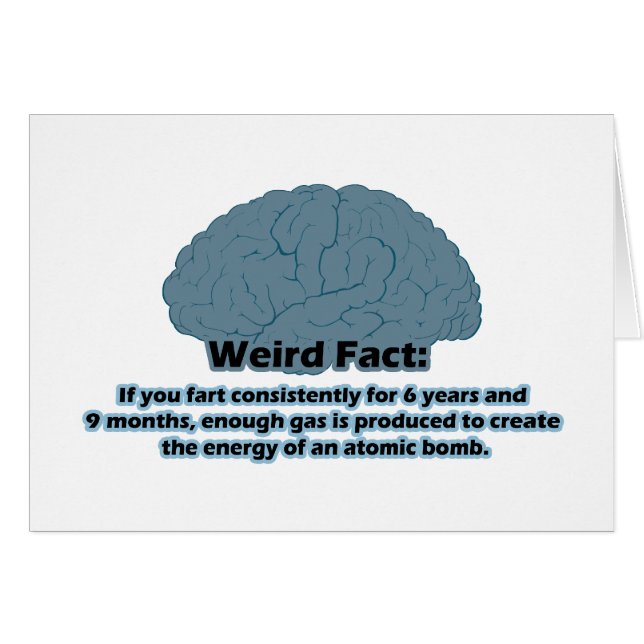 Merkwürdige Tatsache - Atomische Furz (Vorderseite (Horizontal))