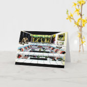 Merkwürdige Träume - Karte (Gelbe Blume)