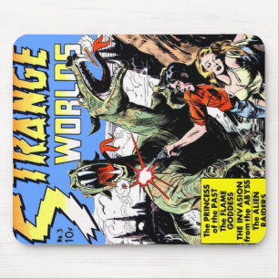 Merkwürdige Welten #3 Mousepad