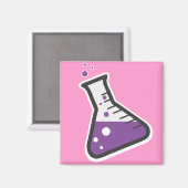 Merkwürdige Wissenschaft Magnet (Vorderseite/Rückseite)