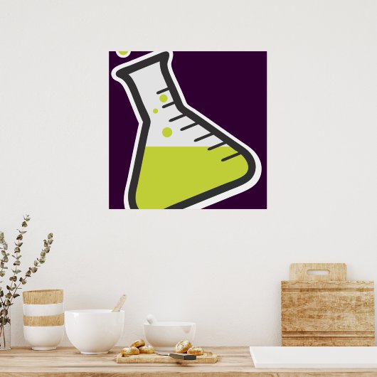 Merkwürdige Wissenschaft Poster (Küche)