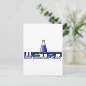 Merkwürdige Wissenschaft Postkarte (Stehend Vorderseite)
