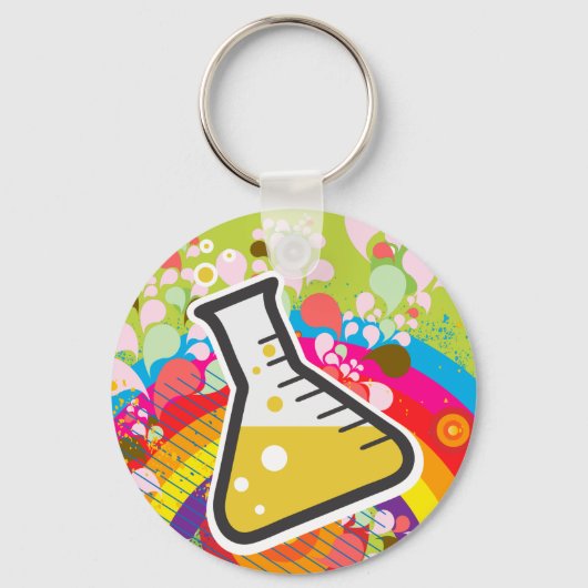 Merkwürdige Wissenschaft Schlüsselanhänger (Vorderseite)