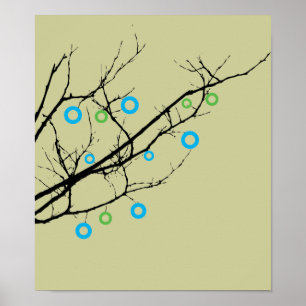 Merkwürdiger Baum Poster