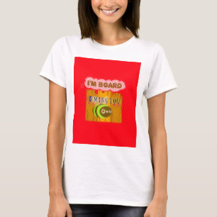 Merkwürdiger Bienenkunst-Druck T-Shirt