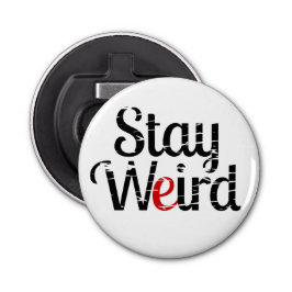 Merkwürdiger Distanztext bleibe Flaschenöffner