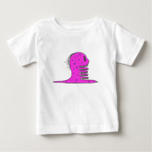 Merkwürdiger Monsterdrache zeichnend Baby T-shirt