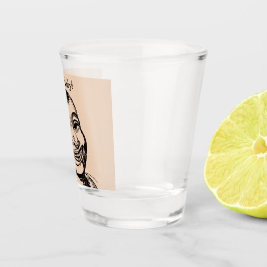 Merkwürdiger Typ Schnapsglas (Rechts)