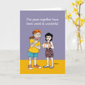 Merkwürdiger und wunderbarer Jahrestag Karte (Gelbe Blume)