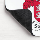 Merkwürdiges Familienwappen Mousepad (Ecke)