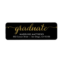 Merkwürdiges Rückgabeadresse-Etikett für Script-Ab