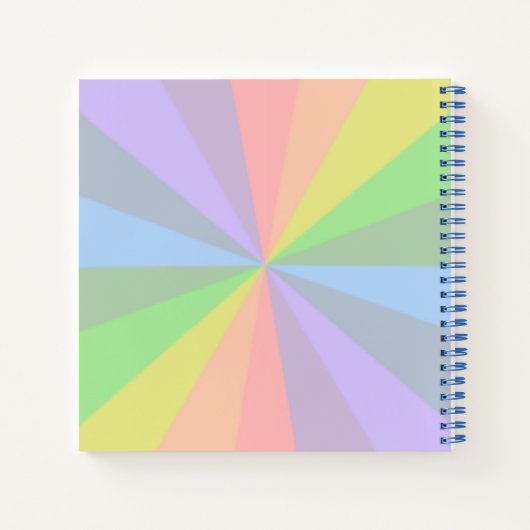 Merkwürdiges Sketchpad-Notebook bleibe Notizblock (Rückseite)