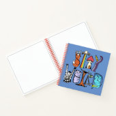 Merkwürdiges Sketchpad-Notebook bleibe Notizblock (Innenseite)