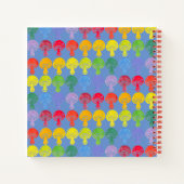 Merkwürdiges Sketchpad-Notebook bleibe Notizblock (Rückseite)