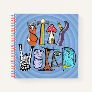 Merkwürdiges Sketchpad-Notebook bleibe Notizblock