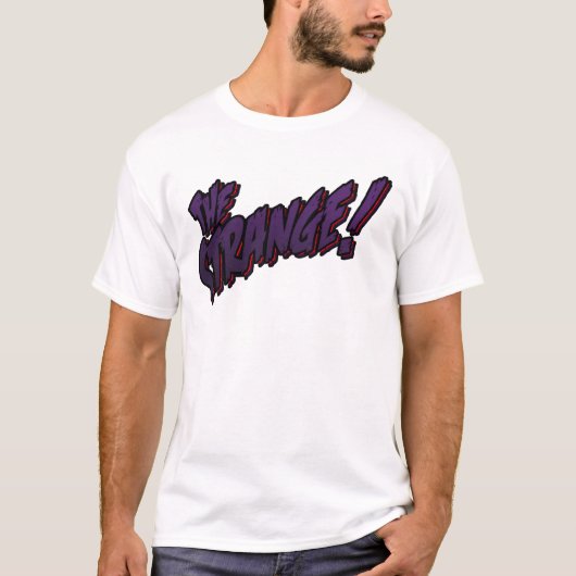 Merkwürdiges T-Shirt mit Logo (Vorderseite)
