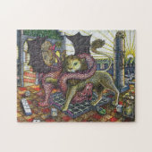 Merkwürdiges Träumerei-Puzzlespiel Puzzle (Horizontal)