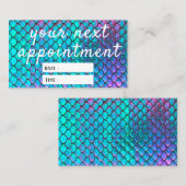 Merkzettel Visitenkarte (Vorne/Hinten)