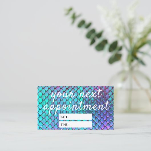 Merkzettel Visitenkarte (Stehend Vorderseite)