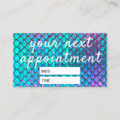 Merkzettel Visitenkarte (Vorderseite)