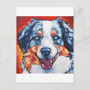 Merle Aussie Postkarte
