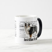 Merle Australian Shepherd Verwandlungstasse (VorderseiteRechts)