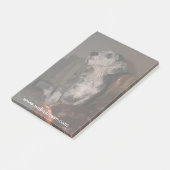 Merle Deutsche Dogge Post-it Klebezettel (angewinkelt)