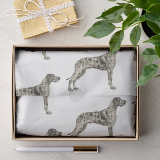 Merle Deutsche Dogge Seidenpapier