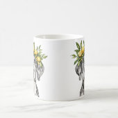 Merle Great Dane Dog Lemon Crown Kaffeetasse (Mittel)