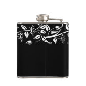 Merlin Art Nouveau Fantasy Flachmann (Rückseite)