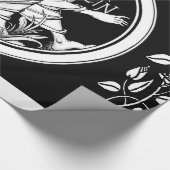 Merlin Art Nouveau Fantasy Geschenkpapier (Ecke)