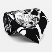 Merlin Art Nouveau Fantasy Krawatte (Gerollt)