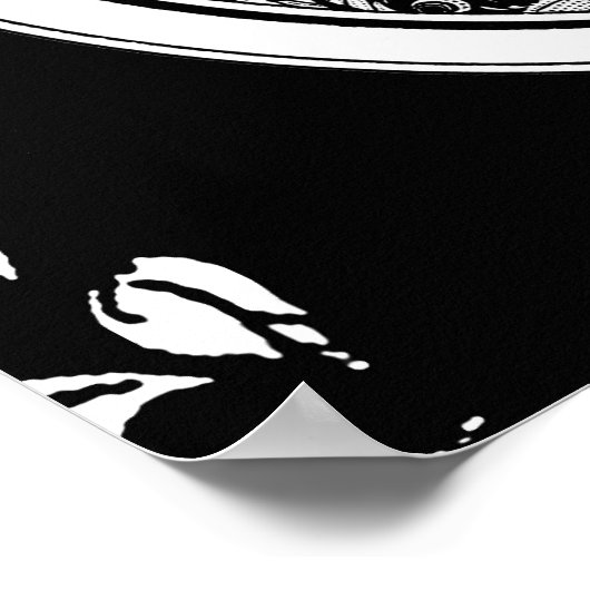 Merlin Art Nouveau Fantasy Poster (Ecke)