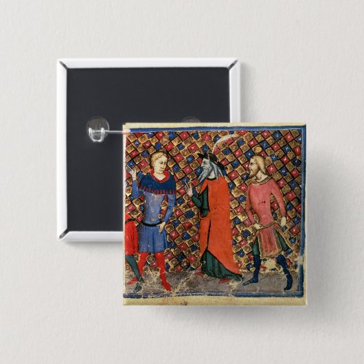 MERLIN, das Arthur tutoring ist Button (Vorne & Hinten)