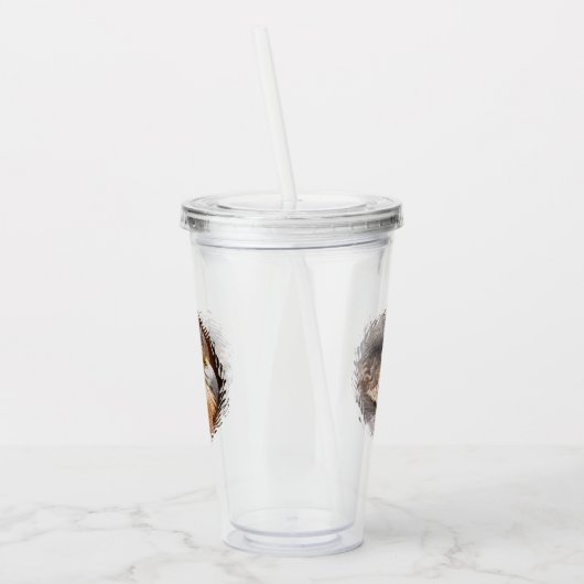 MERLIN FALCON BIRD OF PREY ACRYLTRINKBECHER (Links)