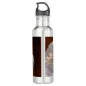 MERLIN FALCON BIRD OF PREY EDELSTAHLFLASCHE (Rückseite)