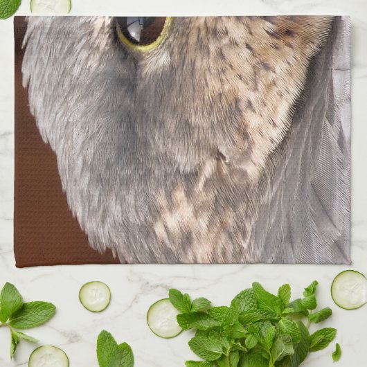 MERLIN FALCON BIRD OF PREY GESCHIRRTUCH (Gefaltet)