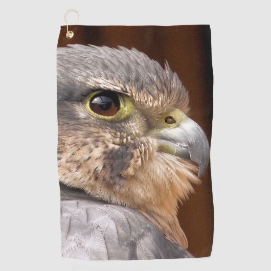 MERLIN FALCON BIRD OF PREY GOLFHANDTUCH (Vorderseite)