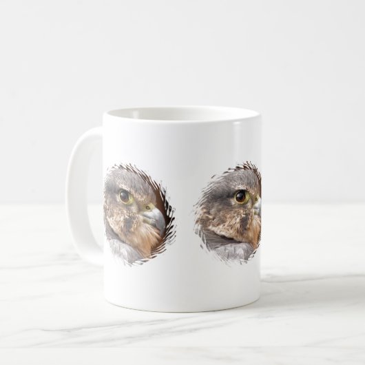 MERLIN FALCON BIRD OF PREY KAFFEETASSE (Vorderseite Links)