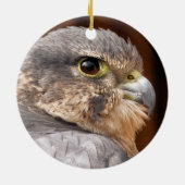 MERLIN FALCON BIRD OF PREY KERAMIK ORNAMENT (Hinten)