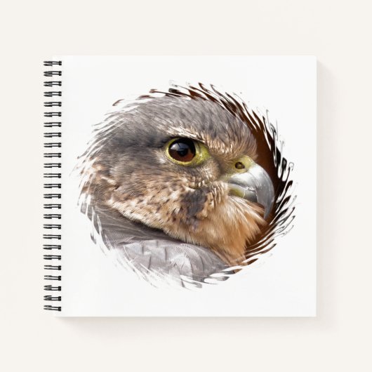 MERLIN FALCON BIRD OF PREY NOTIZBLOCK (Vorderseite)