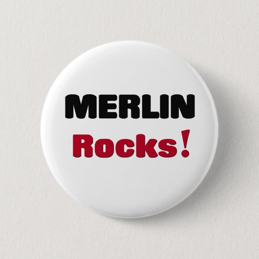 MERLIN-Felsen Button (Vorderseite)