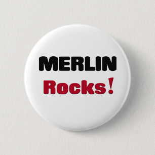 MERLIN-Felsen Button