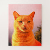 Merlin, Ingwerkatze Puzzle (Vertikal)