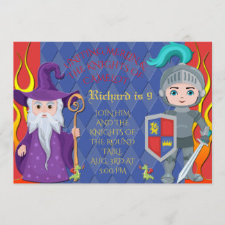 Merlin & Knights of the Round Table Einladung
