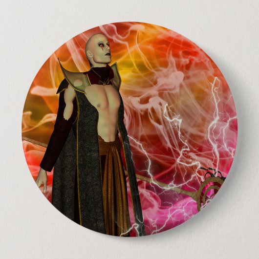 Merlin Pinback Button (Vorderseite)