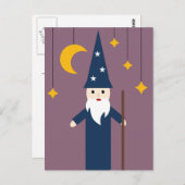 Merlin Postkarte (Vorne/Hinten)