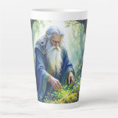 Merlin Practicing Herbalism Latte Mug Milchtasse (Vorderseite)