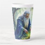 Merlin Practicing Herbalism Latte Mug Milchtasse (Vorderseite)