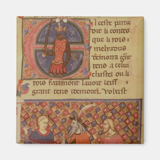 Merlin tutoring Arthur Magnet (Vorne)